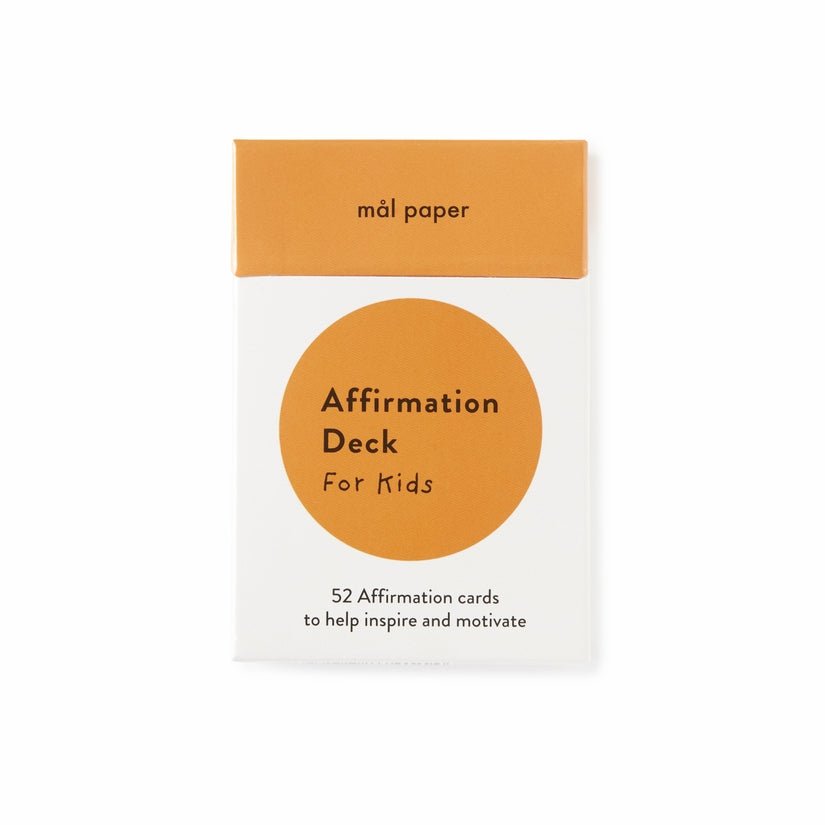 Affirmations for Kids Card Deck - Glam Organic | Health and Wellness Store - Mal Paper