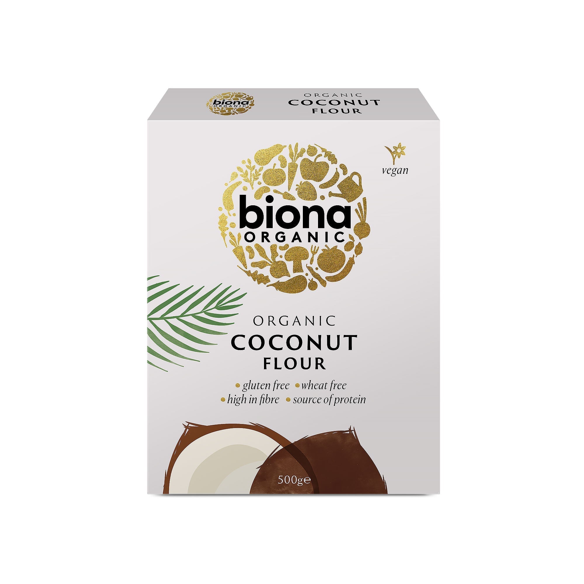 Biona Raw Coconut Flour 500g - Glam Organic | Health and Wellness Store - BIONA