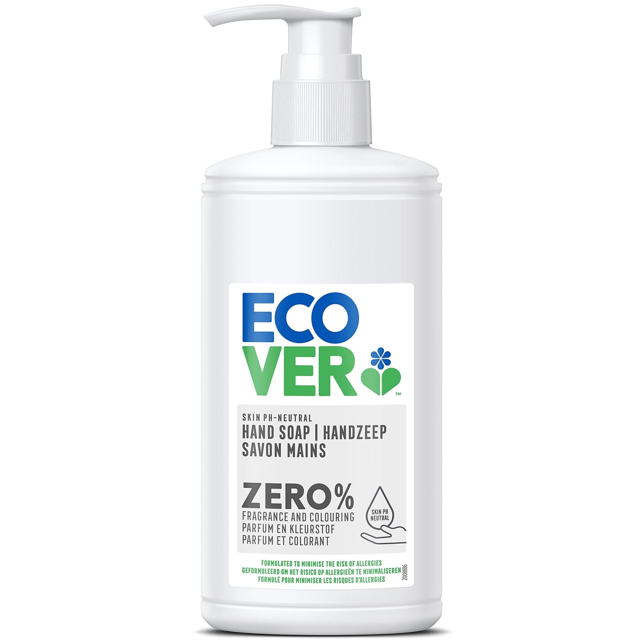 Ecover ZERO HAND SOAP - Glam Organic | Health and Wellness Store - Ecover