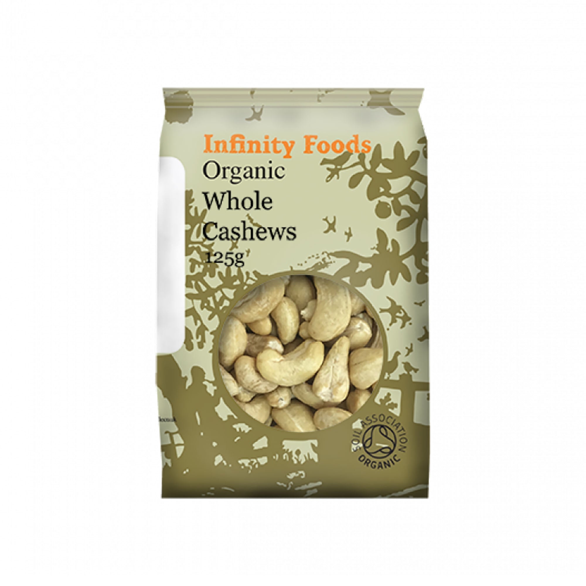Infinity Whole Cashews 125g - Glam Organic | Health and Wellness Store - Infinity