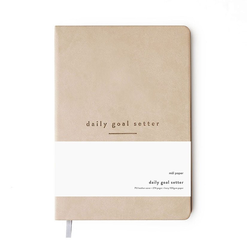 MAL Paper - Daily Goal Setter Planner - Glam Organic | Health and Wellness Store - Mal Paper