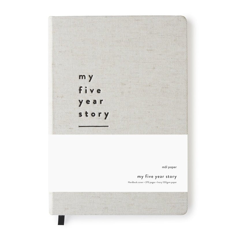 MAL Paper - My Five Year Story Journal - Glam Organic | Health and Wellness Store - Mal Paper