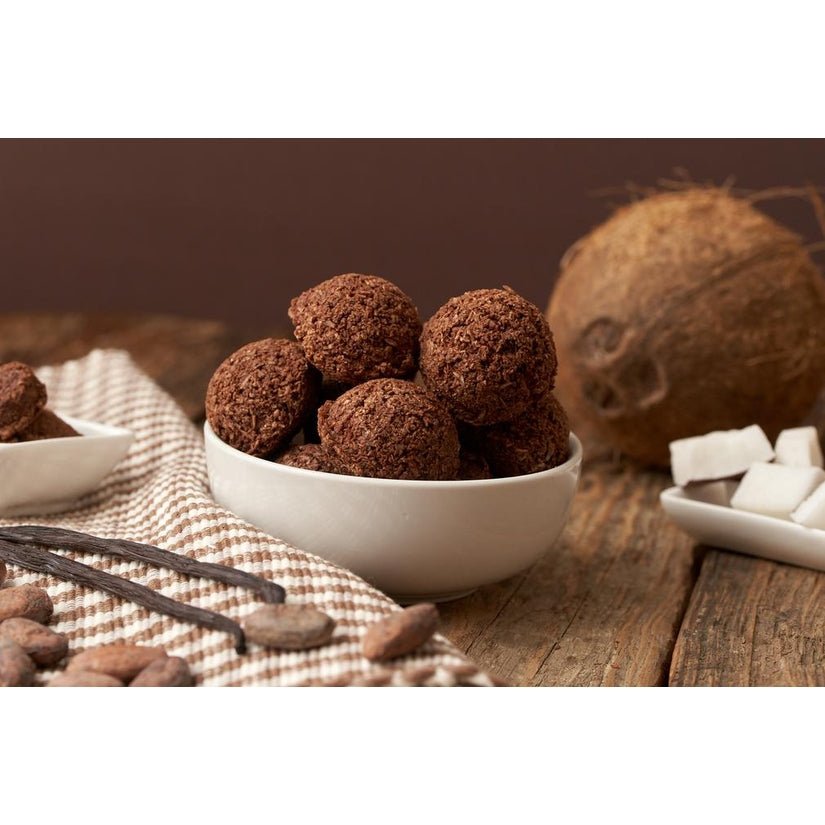 NOURISH - Organic Cacao Coconut Macaroons - Glam Organic | Health and Wellness Store - NOURISH
