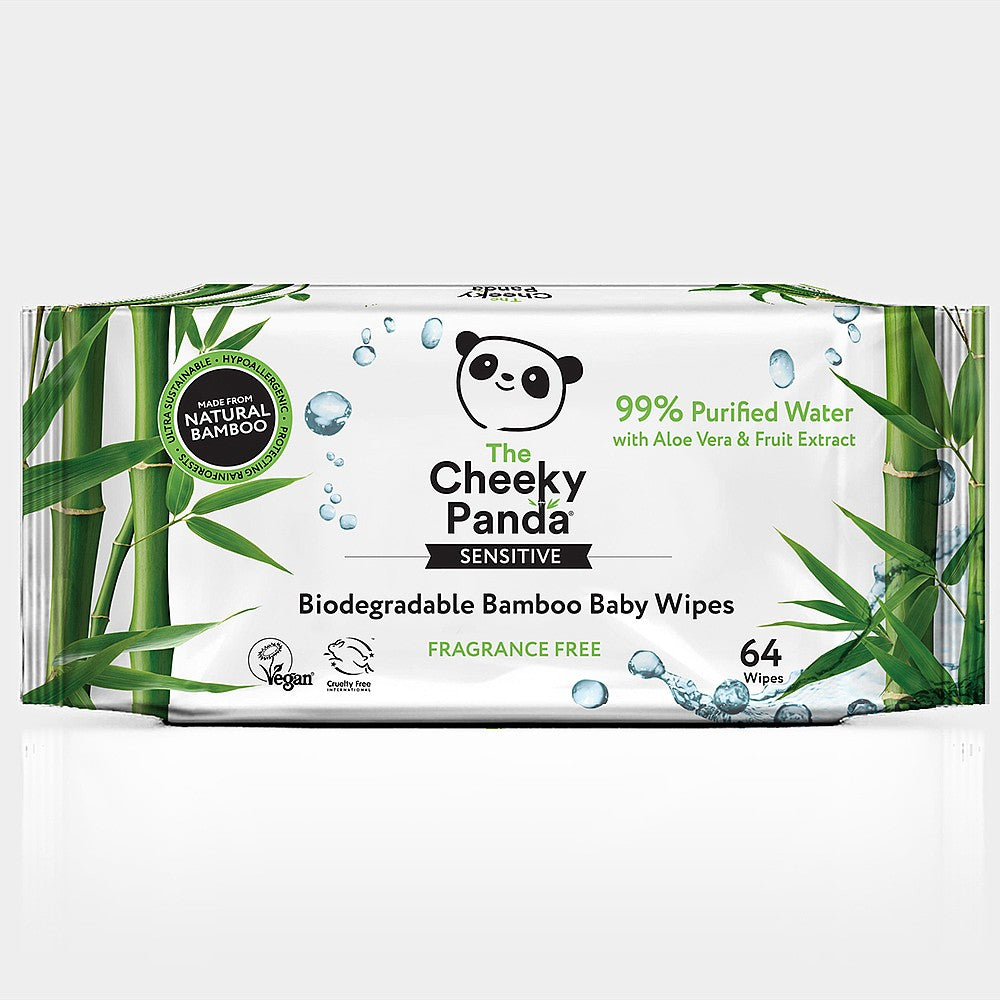 The Cheeky Panda Biodegradable Baby Wipes